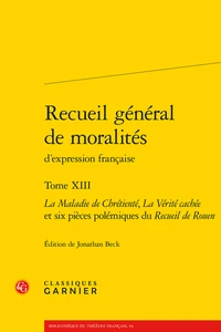 Recueil général de moralités d'expression française