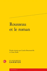 Rousseau et le roman