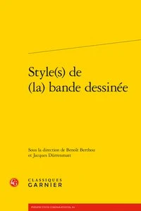 Style(s) de la bande dessinée