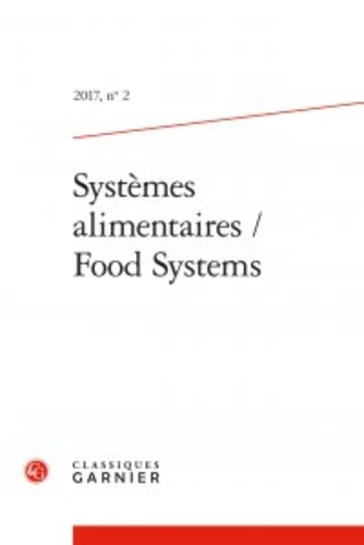 Systèmes alimentaires / Food systems. N° 2, 2017
