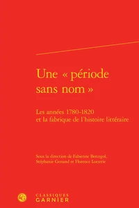 Une "période sans nom"