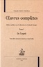 Claude-Adrien Helvétius - Oeuvres complètes - Tome 1, De l'esprit.