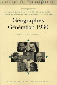 Claude Bataillon - Géographes - Génération 1960.