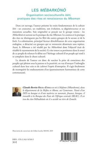 Les Mëbarkònò. Organisation socioculturelle bëti, pratiques des rites et renaissance du Mboman