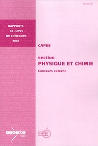 Claude Boichot - CAPES section Physique et Chimie - Concours externe.