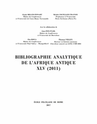 Claude Briand-Ponsart - Bibliographie analytique de l'Afrique antique XLV (2011).