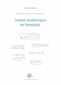 Timbres amphoriques de Pamphylie
