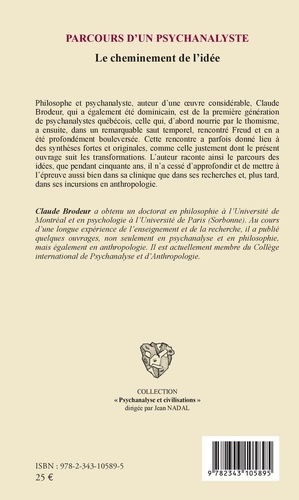 Parcours d'un psychanalyste. Le cheminement de l'idée