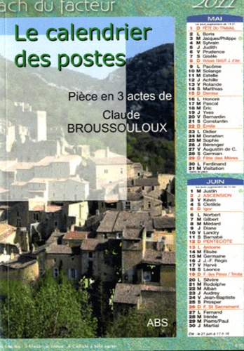 Claude Broussouloux - Le calendrier des postes.