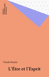 L'être et l'esprit