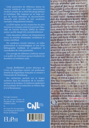 Grammaire du français médiéval (XIe-XIVe siècles)  édition revue et augmentée