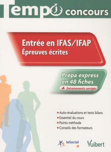 Claude Charroin et Nathalie Ferry - Entrée en IFAS / IFAP - Epreuves écrites.