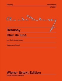 Claude Debussy - Clair de Lune - from: Suite bergamasque. Edited from the first edition by Michael Stegemann. Fingering and notes on interpretation by Michel Béroff. piano..