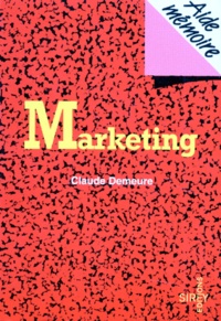 Claude Demeure - Marketing. Edition 1997.