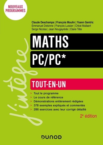 Mathématiques PC/PC*. Tout-en-un 2e édition