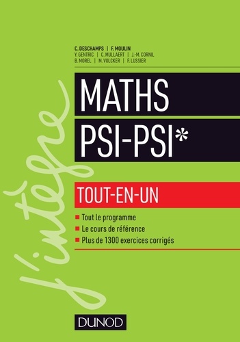 Mathématiques PSI - PSI*. Tout-en-un