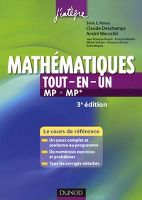 Claude Deschamps et André Warusfel - Mathématiques tout-en-un 2e année MP.