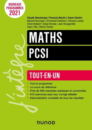 Maths PCSI. Tout-en-un