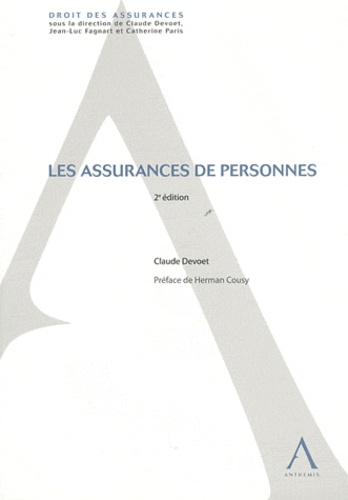 Claude Devoet - Les assurances de personnes.