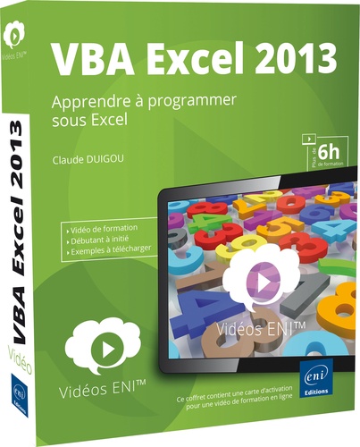 Vidéo VBA Excel - Apprendre à programmer sous... de Claude Duigou ...
