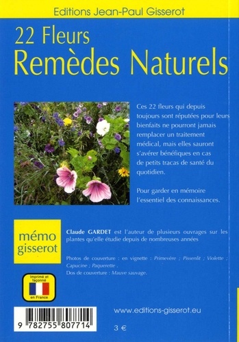 22 fleurs : Remèdes naturels