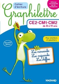Cahier d'écriture Graphilettre CE2-CM1-CM2 de 8... de Claude Hebting -  Grand Format - Livre - Decitre