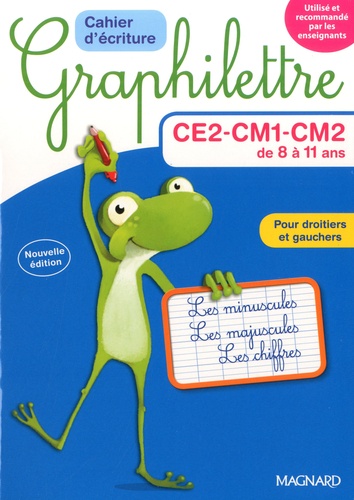 Claude Hebting - Lot Graphilettre CE2 CM1 CM2 - 4 exemplaires + 1 gratuit.