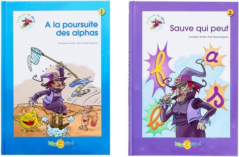 Claude Huguenin - Les petits romans - Pack en 2 volumes : A la poursuite des Alphas ; Sauve qui peut.