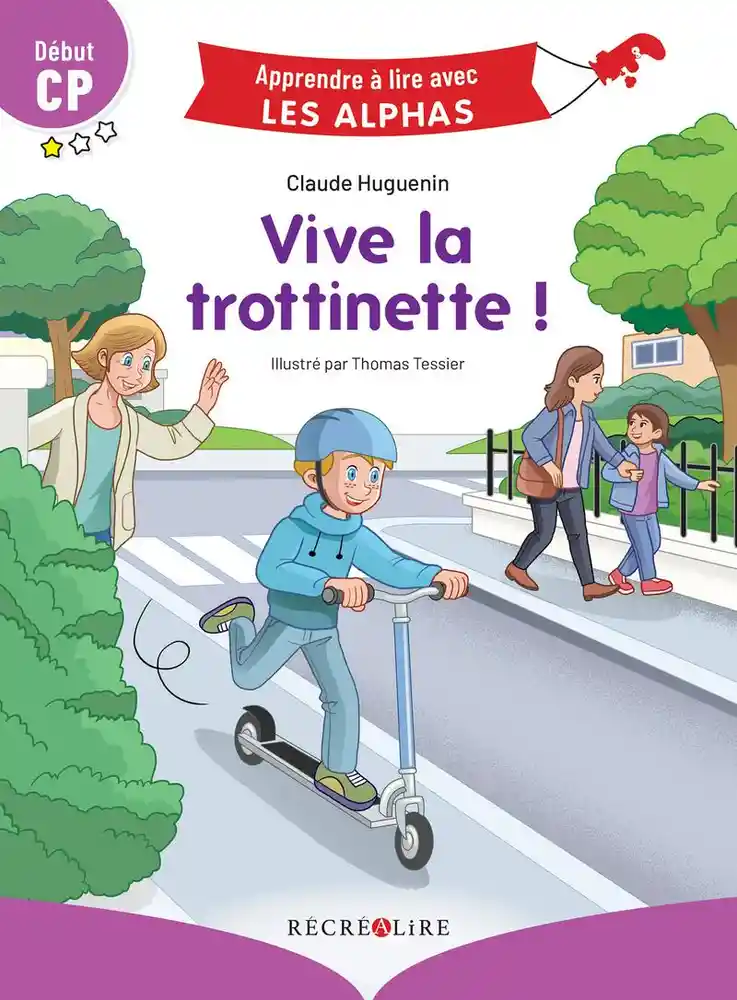 couverture de : Vive la trottinette !