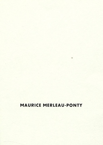 Claude Imbert - Maurice Merleau-Ponty.