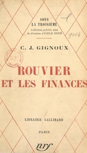 Claude-Joseph Gignoux et Émile Buré - Rouvier et les finances.