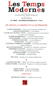 Claude Lanzmann - Les Temps Modernes N° 661, Novembre-Déc : De Gaulle, la France et la littérature.