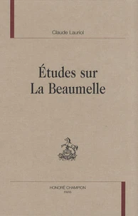 Etudes sur La Beaumelle