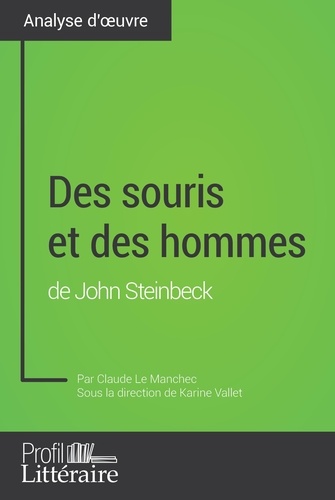 Des souris et des hommes de John Steinbeck