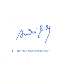 Claude Martin - Les Faux-monnayeurs.