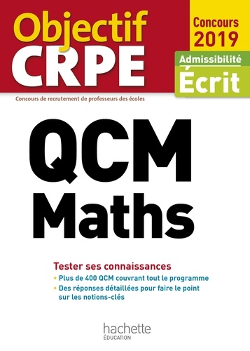 Claude Maurin et Martine Bosc - QCM CRPE : Maths 2019.