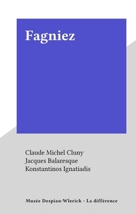 Claude Michel Cluny et Jacques Balaresque - Fagniez.
