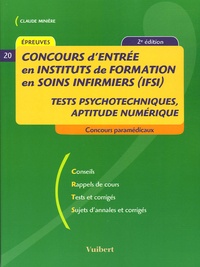 Claude Minière - Concours d'entrée en Instituts de formation en soins infirmiers (IFSI).