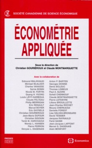 Claude Montmarquette et Christian Gourieroux - Econométrie appliquée.