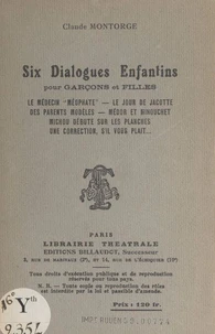 Six dialogues enfantins pour garçons et filles