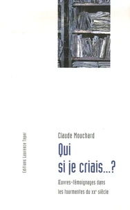 Qui si je criais...?