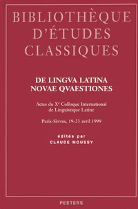 De lingua latina novae quaestiones