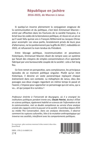 République en jachère. 2016-2023, de Macron à Janus