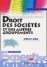 Claude Penhoat - Droit Des Societes Et Des Autres Groupements Descf-Dec. Fiches Et Tableaux De Synthese, 5eme Edition.