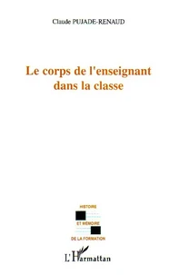 Le corps dans l'enseignant dans la classe