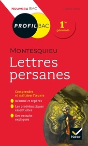 Claude Puzin - Profil - Montesquieu, Lettres persanes - analyse littéraire de l'oeuvre.