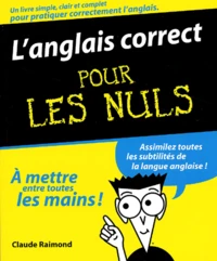 L'Anglais correct pour les Nuls