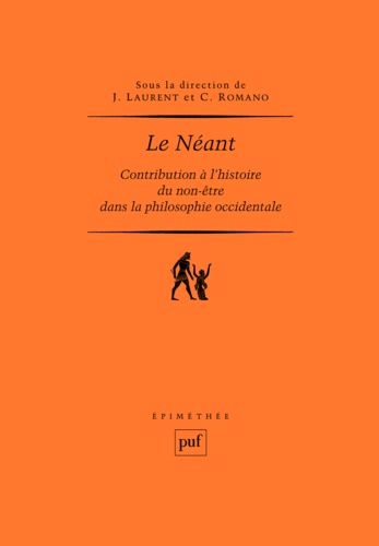 Le Néant. Contribution à l'histoire du non-être dans la philosophie occidentale