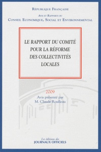 Claude Roulleau - Le rapport du Comité pour la réforme des collectivités locales.