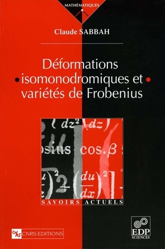 Déformations isomonodromiques et variétés de Frobenius